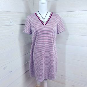 Tommy Hilfiger Red, White and Blue Checked Dress 10 FREE SHIP